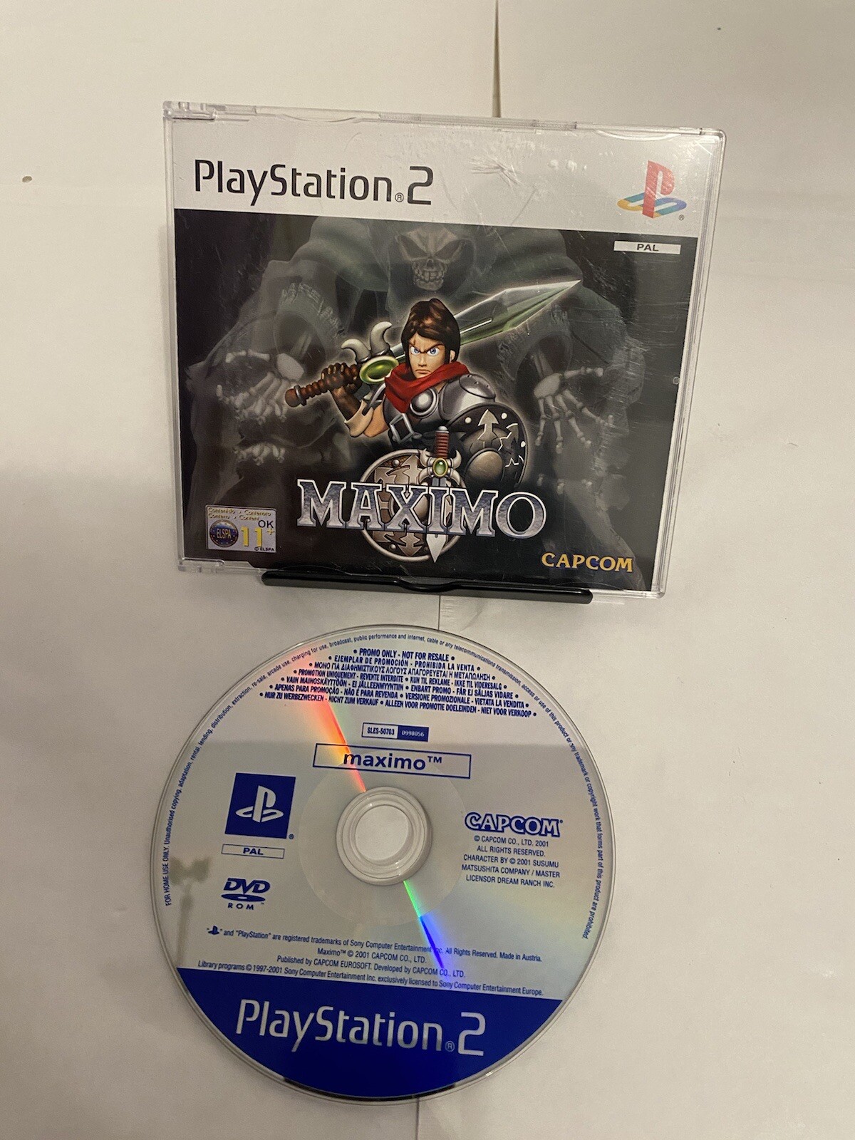 Maximo - PS2 PlayStation 2 - PROMO Press - Jeu Sony  - Capcom - PAL - Complet