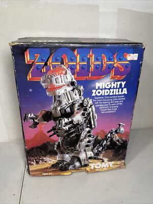 Tomy ZOIDS Vintage MIGHTY ZOIDZILLA Toy 1984, 99% Complete Tomy ZOIDS Vintage MIGHTY ZOIDZILLA Toy 1984, 99% Complete