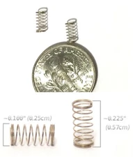 2 Newly Made HO Slot Car Aurora G+ G-PLUS style Pick Up Shoe Springs 8888 BTO