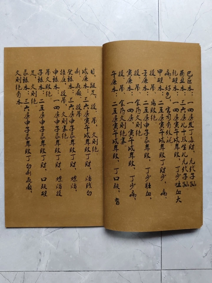 Twenty four Mountain Yin divination divides gold - Image 4 of 4