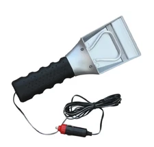 12V Car Window Snow Ice Scraper Windshield Plastic Handle Frost Remover Tool 15W