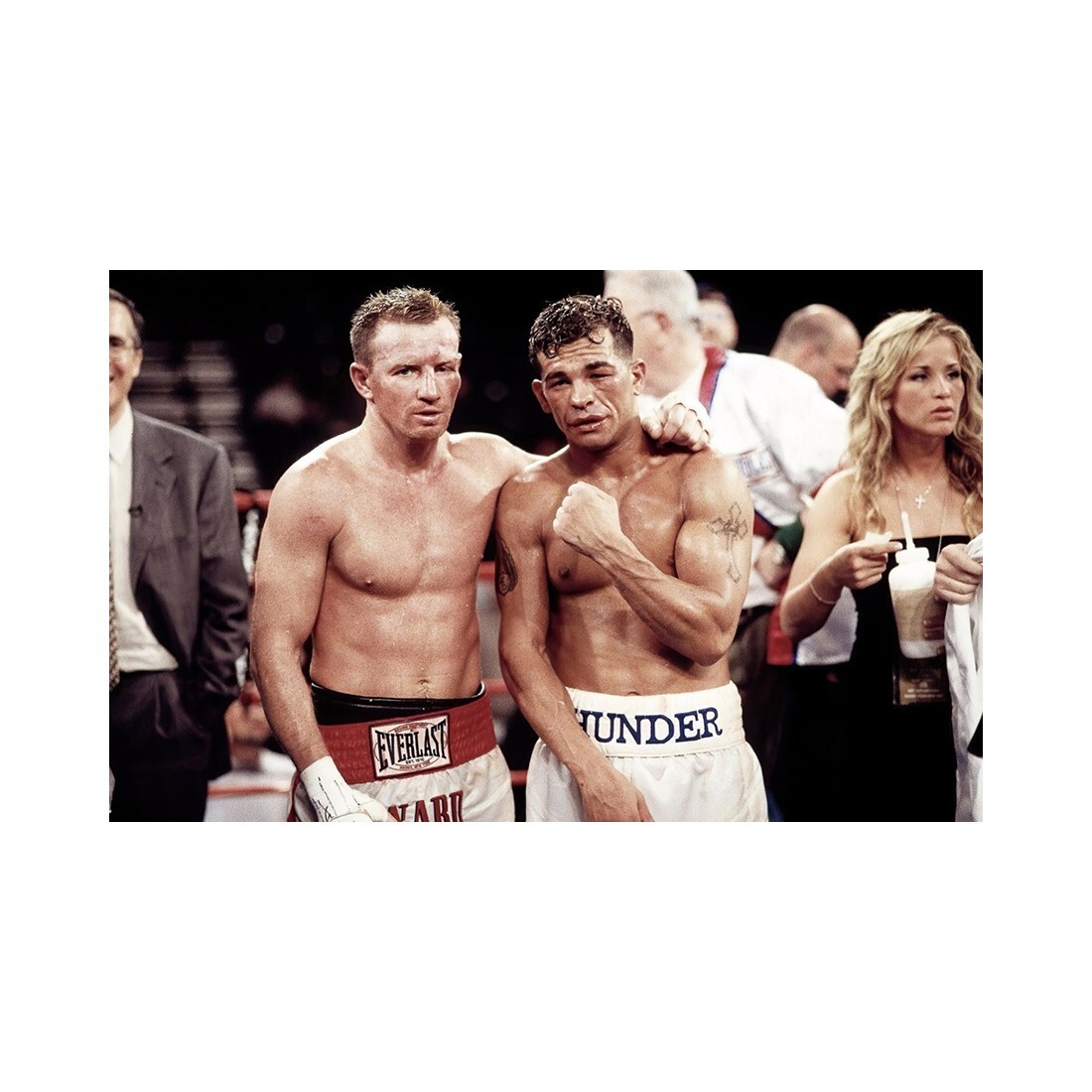 Arturo Gatti vs Micky Ward Boxing Sport Poster Print Canvas 24x36 Living Room