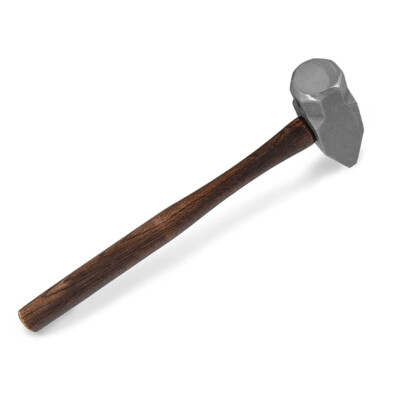 4LB Blacksmith Handmade Hammers for Farrier Knife Maker Blacksmith Forging Tool