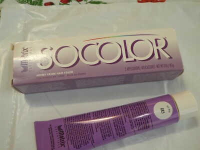 Matrix Essentials~SOCOLOR Honey Cream Hair Color~RR5 Red Wine~Discontinued~N/O/S