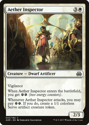 Aether Inspector | #3 | AER | MTG | Regular | LP