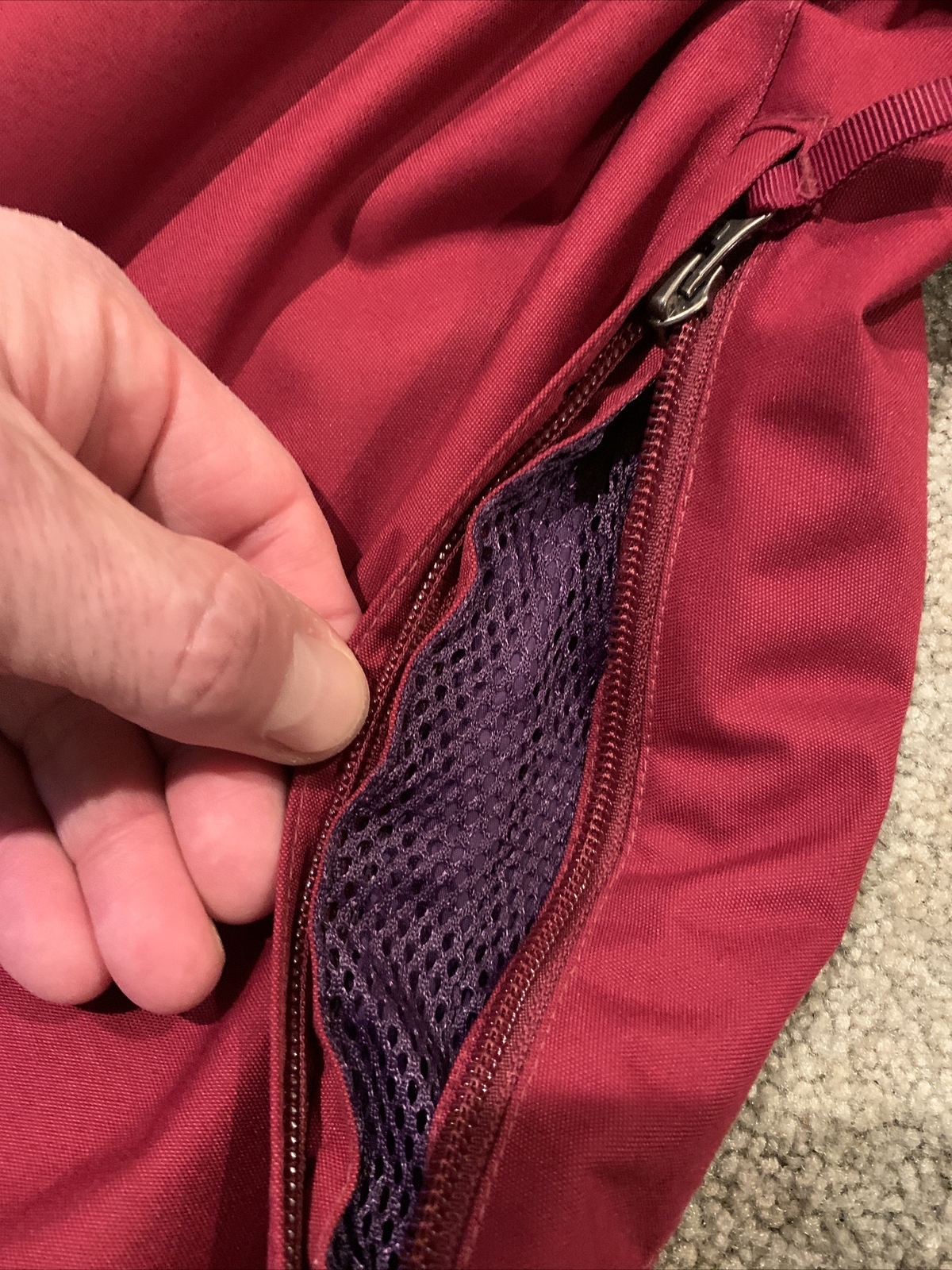 160 BURTON Society Snowboard Pant Womens L Maroon Dryride Waterproof