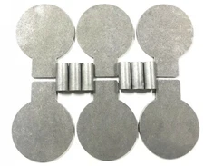 AR500 6"X 3/8" Steel Target Plate Rack DIY Kit Heavy Duty Pivot Tubes