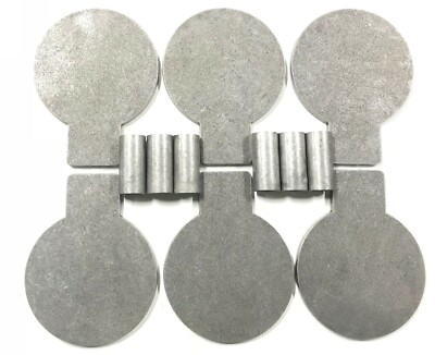 AR500 6''X 3/8'' Steel Target Plate Rack DIY Kit Heavy Duty Pivot Tubes