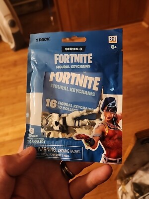 Fortnite Official Series 3 Figural Keychain Overtaker New Sealed