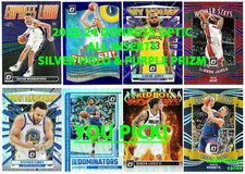 2023-24 OPTIC Silver Holo & Purple Prizm Inserts $2 or 2 Card Minimum YOU PICK!