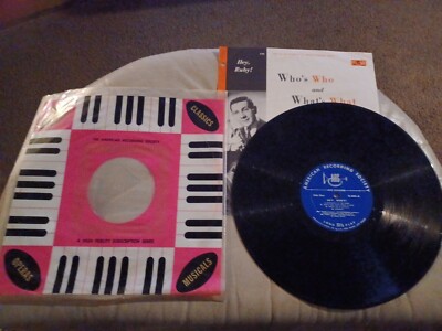 Ruby Braff Hey Ruby! Record G-445 ARS 1st Press'57 VG+