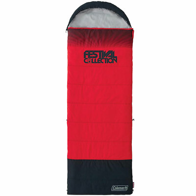 Coleman Festival Single Sleeping Bag Schlafsack Mumienschlafsack Camping +4°C