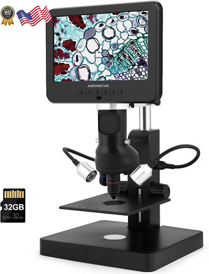 AD246SP 4000X UHD 2160P HDMI Digital Microscope for Biological Microscope Kit Pc