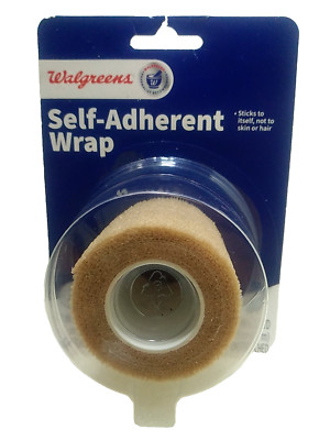 Walgreens Self-Adherent Wrap~Sticks To Itself, Not Skin Or Hair~2 INCH × 5 YARD