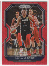 2021 Panini Prizm WNBA Prizms Ruby Wave #61 Kayla McBride - NM-MT