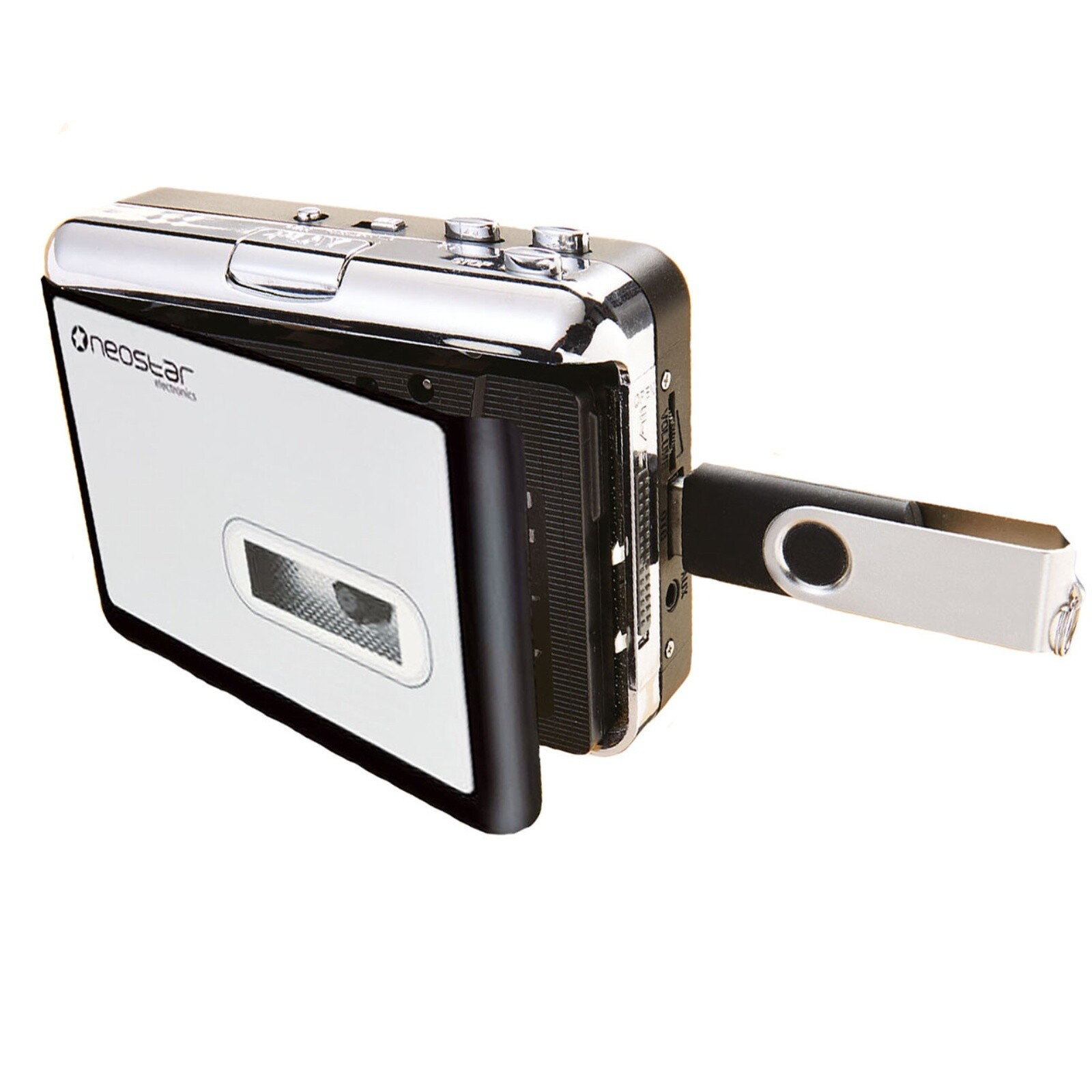 Neostar Cassette Tapes to MP3 Converter Adapter Capture Audio Music