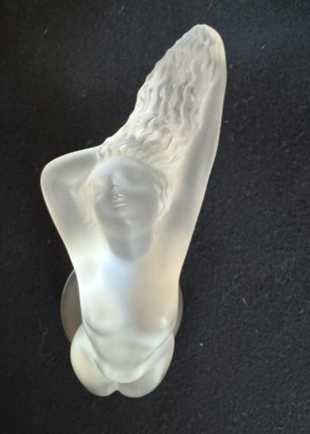 Lalique France Crystal Chrysis Female Nude Figurine | eBay