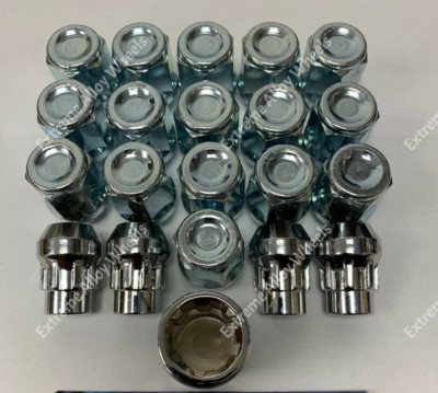 Alloy Wheel Nuts x 16 & locks M14x2 Ford transit Tourneo 2000>2014 mk6 mk7