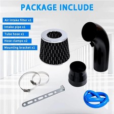 Cold Air Intake Filter Induction Kit Pipe Power Flow Hose System Car Accessories