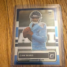 Panini 2025 Donruss Optic Cam Ward RC Rookie 2015 Retro Titans Card #1. rookie card picture