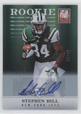2012 Elite Turn of the Century Rookie Signatures /99 Stephen Hill Auto RC 2z8