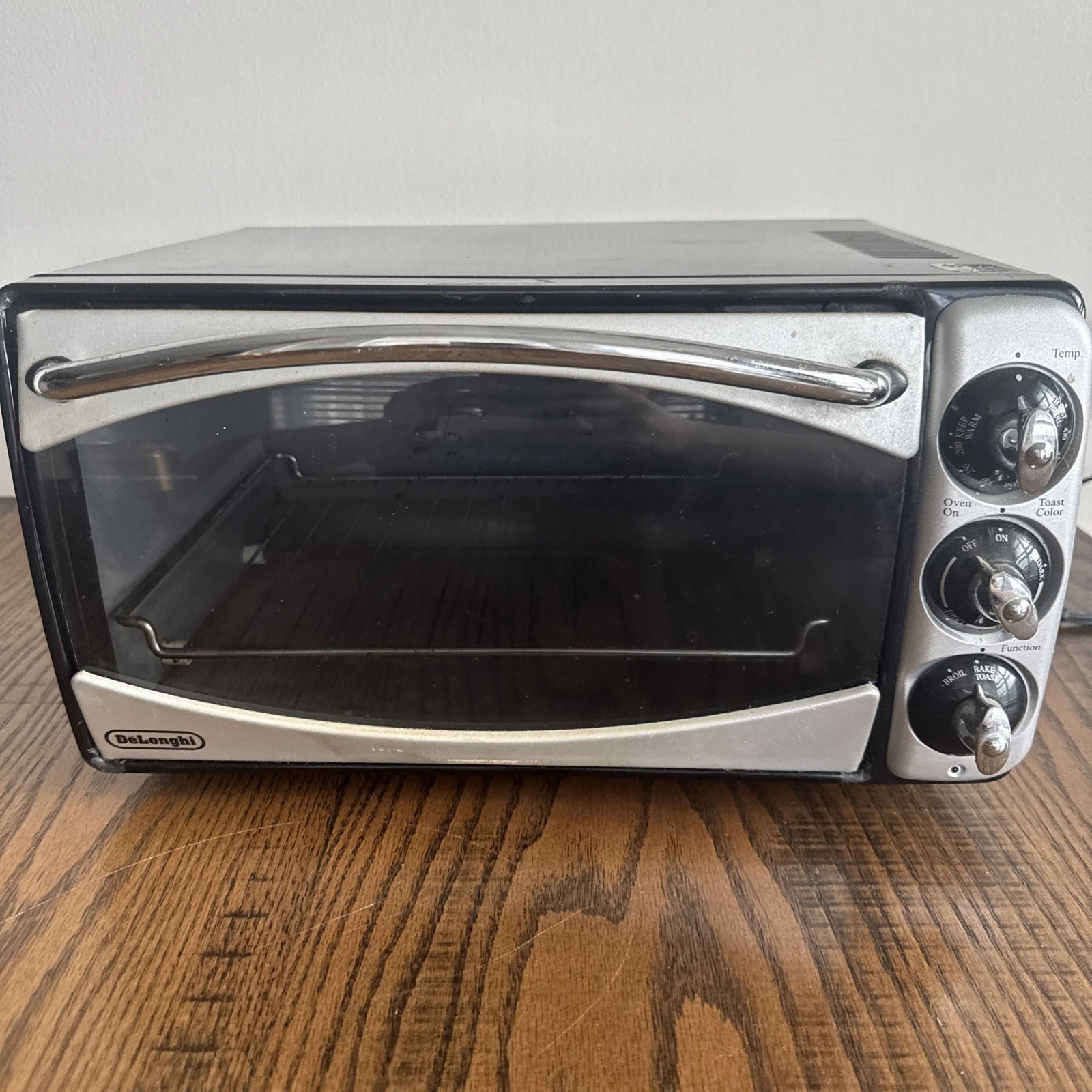DELONGHI Toaster Oven Broiler Made in Italy XR630B 1500w Retro Toaster Oven