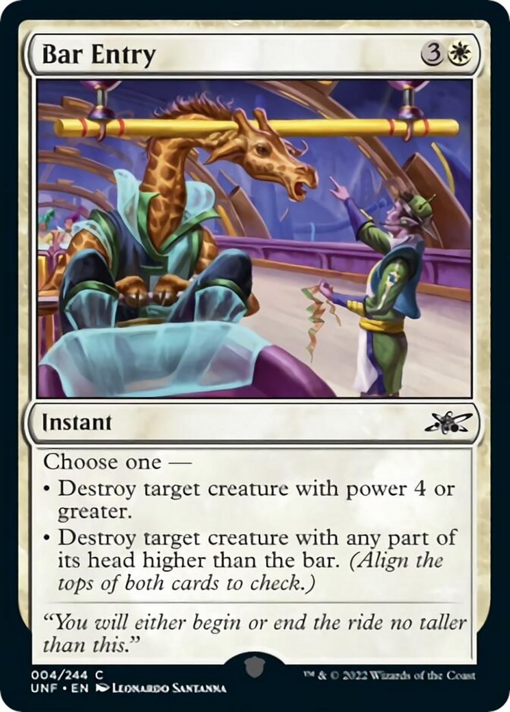LP Foil - Bar Entry UNF - 4 Unfinity