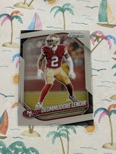 2025 Panini Prizm Deommodore Lenoir #281 San Francisco 49ers (Z)