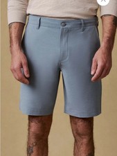 Faherty - All Day Belt Loop Shorts. 9 inch inseam. Light Blue. Size 38. MSC0012