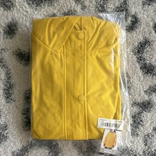 Hunter Unisex Kids Yellow Rain Jacket XL 14/16 100 Polyester Button 6560SMS36-C