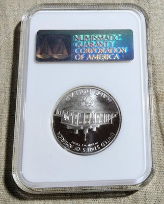 1982-S 50c SAMPLE PF 66 NGC GEORGE WASHINGTON 250TH ANNIVERSARY