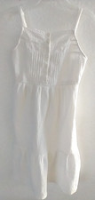 Women's Button-Front Smocked Midi Sundress - Universal Thread White XS #431