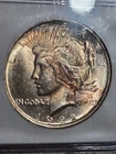1922 $1 Peace Dollar NGC MS63 Toned