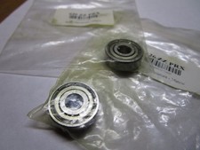 626 ZZ 6mm x 19mm x 6mm Shielded Radial Ball Bearing QTY 2
