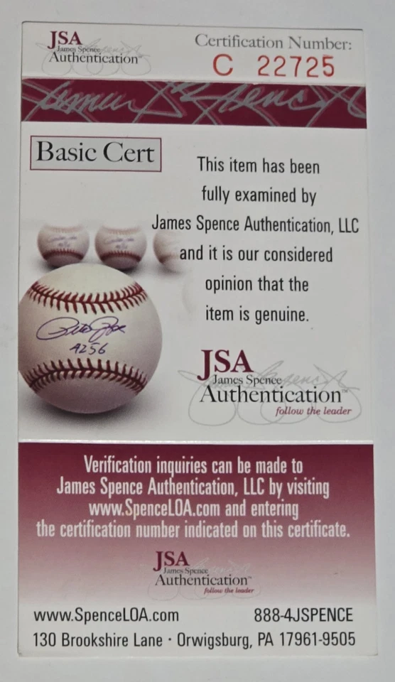 Brooks Robinson Autographed Signed Baseball JSA Authenticated  - Image 3 of 3