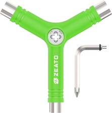 All-In-One Skate Tools Multi-Function Portable Skateboard T Tool Accessory with