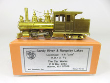 Car Works HOn30 HOn2 1/2 Scale Sandy River & Rangeley Lakes 0-4-4T Locomotive #6