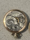 Elgin Mechanical Pocket Watch Gold Filled Yellow Gold Open Face White Dial 1920s — photo 2