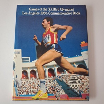 Vintage Games Of The XXIIIrd Olympiad Los Angeles 1984 Intl Sport Blue HC DJ