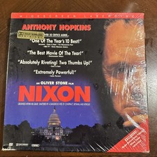 Nixon - An Oliver Stone Film Box Set Laserdisc Anthony Hopkins Joan Allen