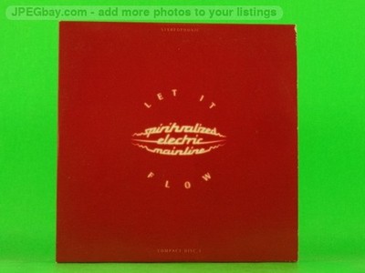 SPIRITUALIZED ELECTRIC MAINLINE LET IT FLOW (CD 1) (L67) 3 Track CD Single inclu