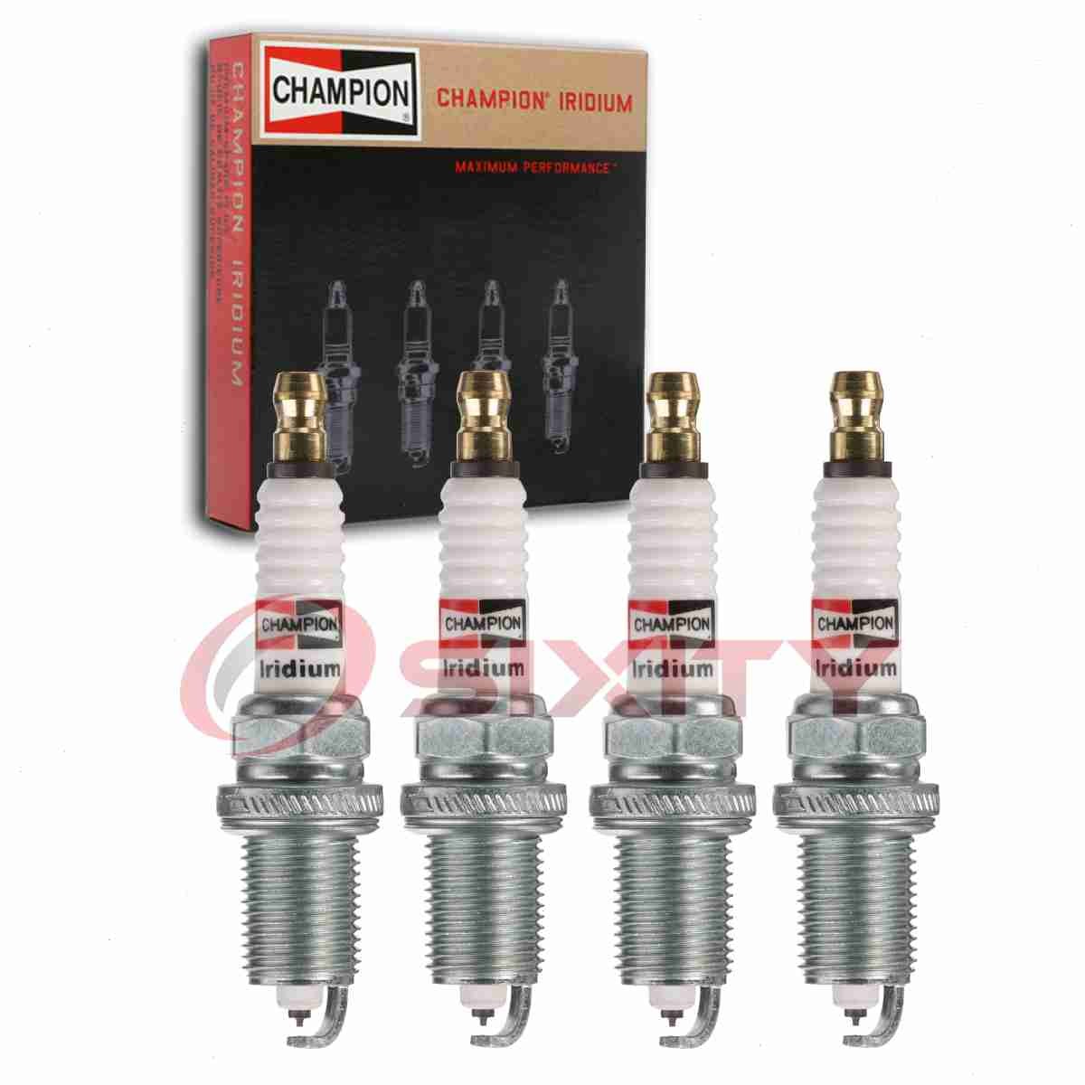 4 pc Champion Iridium Spark Plugs for 2010-2012 Lexus HS250h 2.4L L4 yc