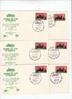 6 x Veteran Car Club of Australia Commemorative Souvenir Covers 1970 FDC