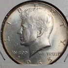1965-P Kennedy Half Dollar 50C Philadelphia Business Strike Silver 0.4 KM#202