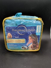 The Sleep Styler 8-6" Soft Rollers LARGE for Long Thick Curly Hair VGUC