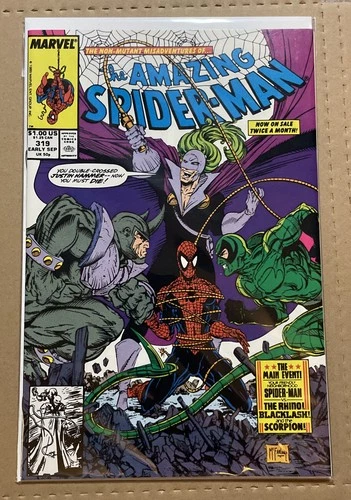 AMAZING SPIDER-MAN #319 1989 Marvel Todd McFarlane Cover  Est. VF/NM or Better
