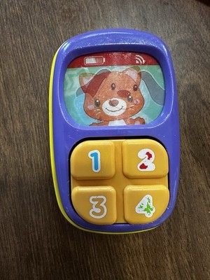 VTech Stroll Discover Walker REPLACEMENT Phone Yellow Purple Puppy Dog Kitty Cat