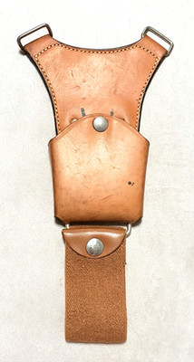 BIANCHI TAN LEATHER SCORPIO 13C MAGAZINE POUCH - 45 AUTO / SMITH & WESSON 39 9MM