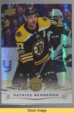 2018-19 Upper Deck Speckled Rainbow Foil Patrice Bergeron #19 READ 2d8