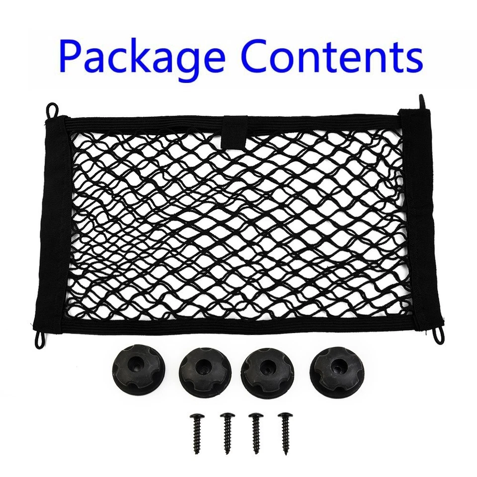 Extra Large Size AUTO Elastic Storage Net For Cargo Van Mobile Home Caravan Boat - Image 2 of 4